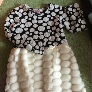 Winter snowball dress